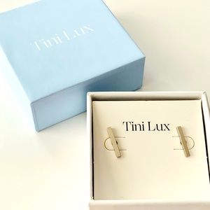 Titanium Bar Studs - Tini Lux “Isla” studs